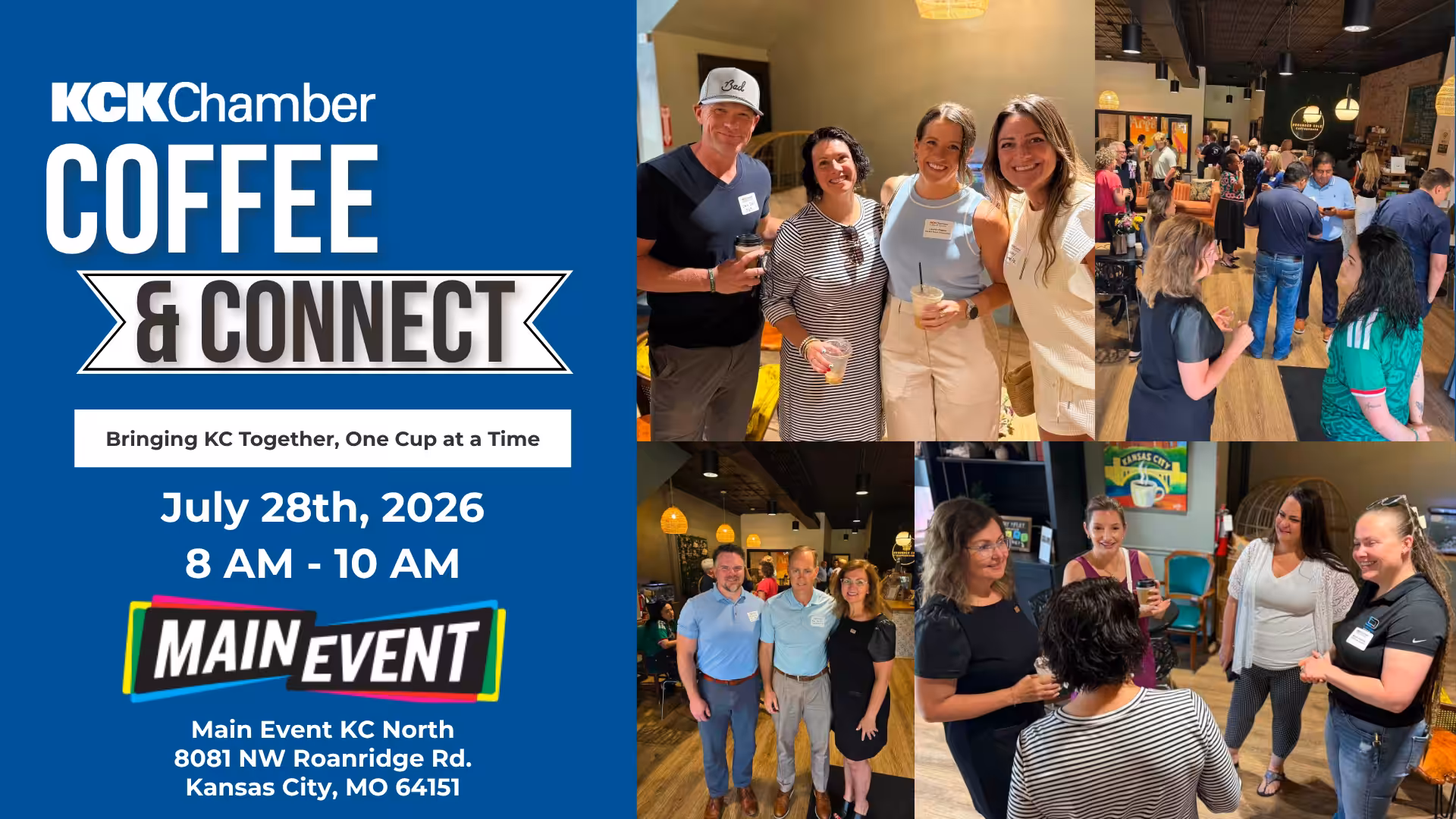 July Coffee Updated business networking