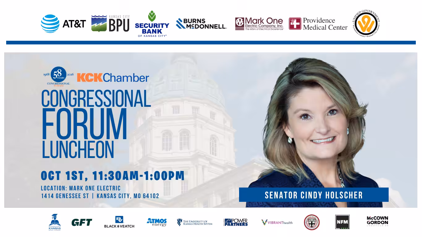 Congressional Forum Luncheon featuring Kansas State Senator Cindy Holscher, October 2026