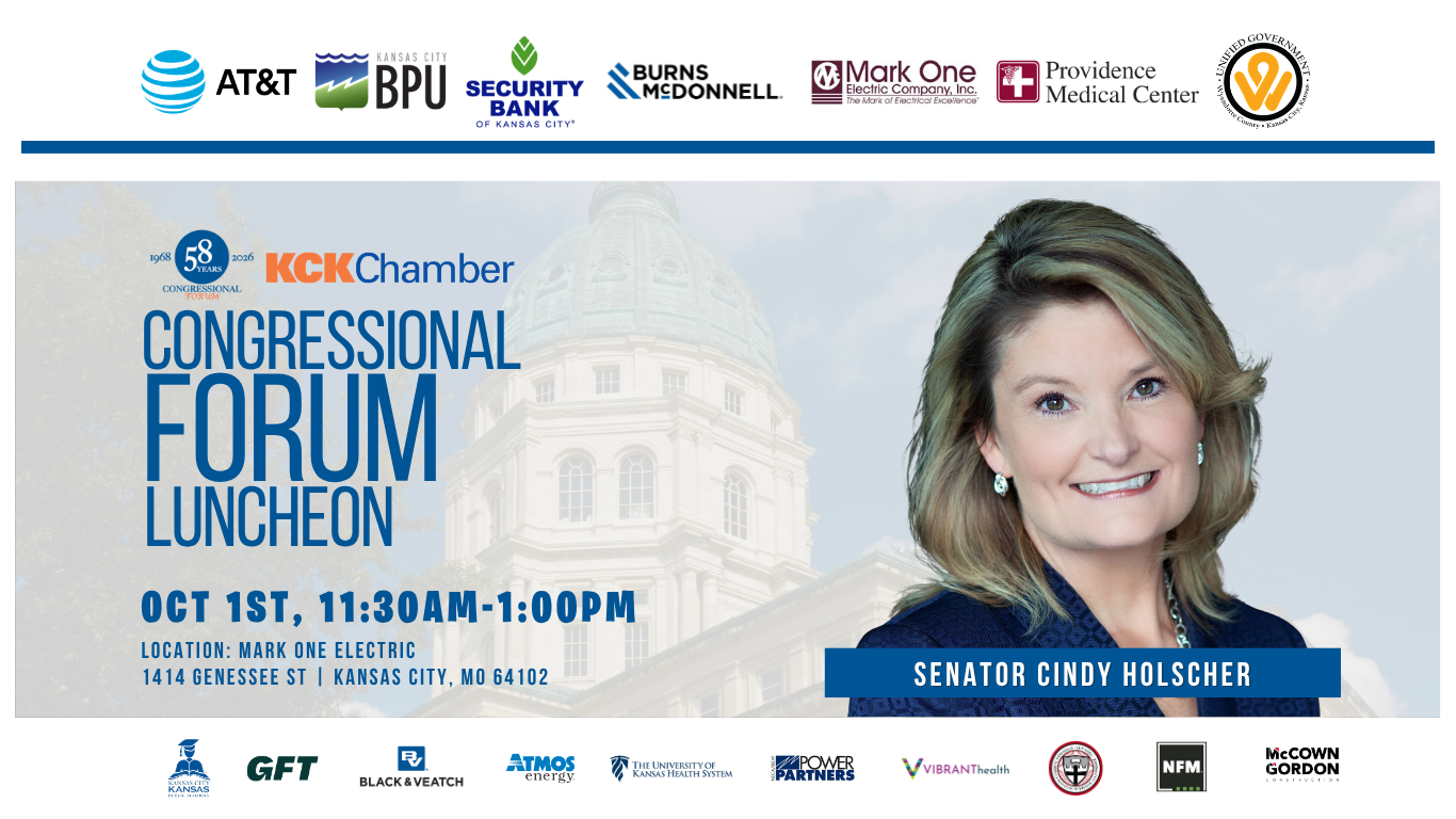 OCT 2026 Congressional Forum - Cindy (1) Congressional Forum Luncheon featuring Kansas State Senator Cindy Holscher, October 2026
