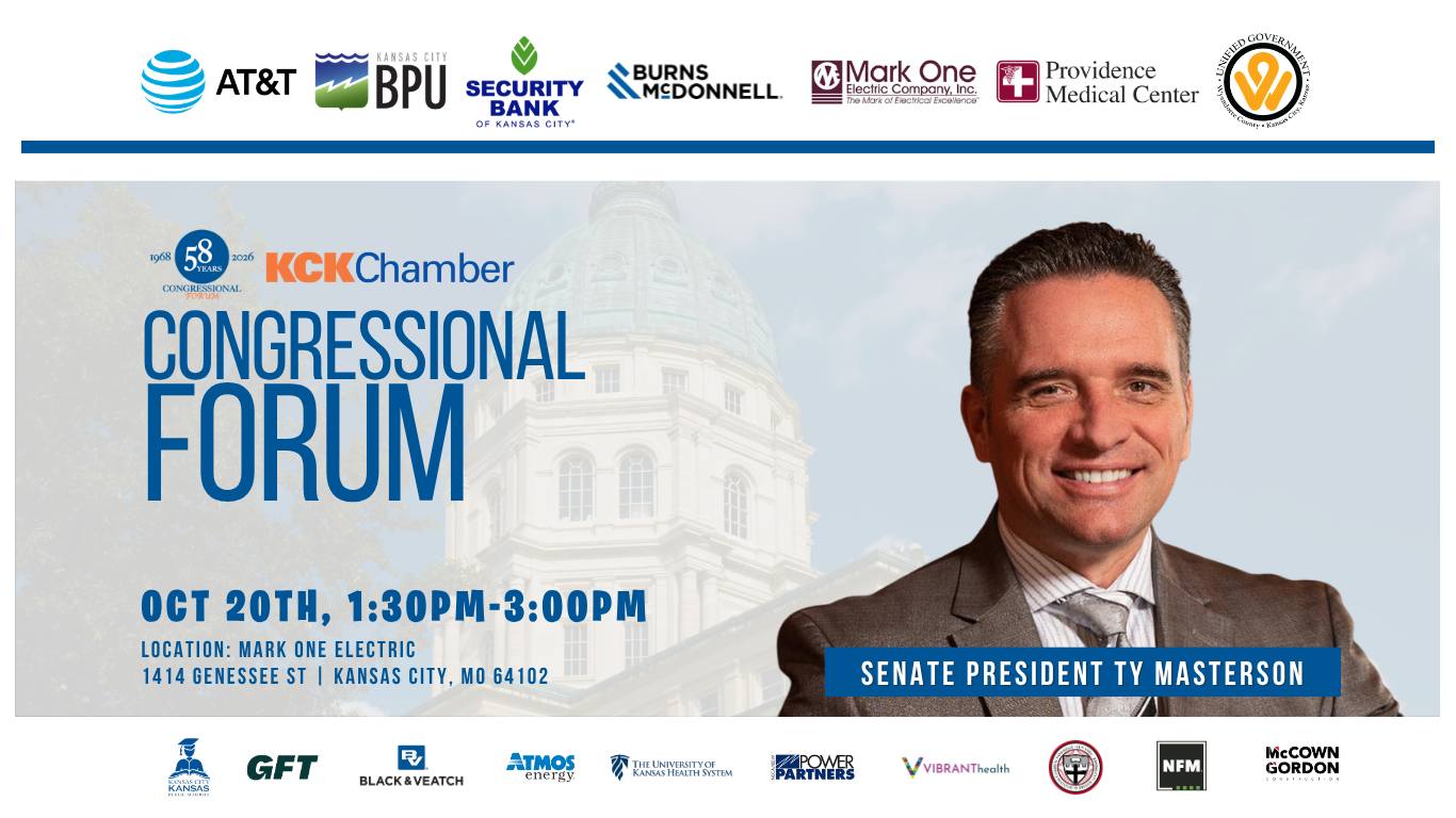 OCT 2026 Congressional Forum - Ty (1) Congressional Forum featuring Kansas Senate President Ty Masterson, October 2026